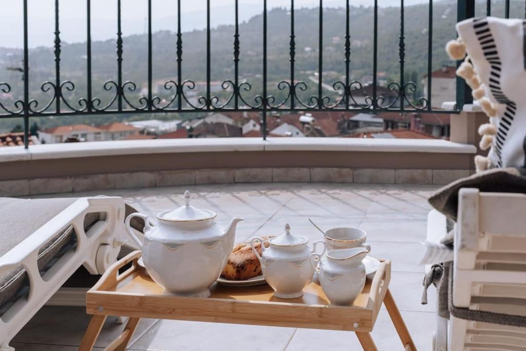 Apartamento Amazing View With Huge Balcony Veria  Exterior foto